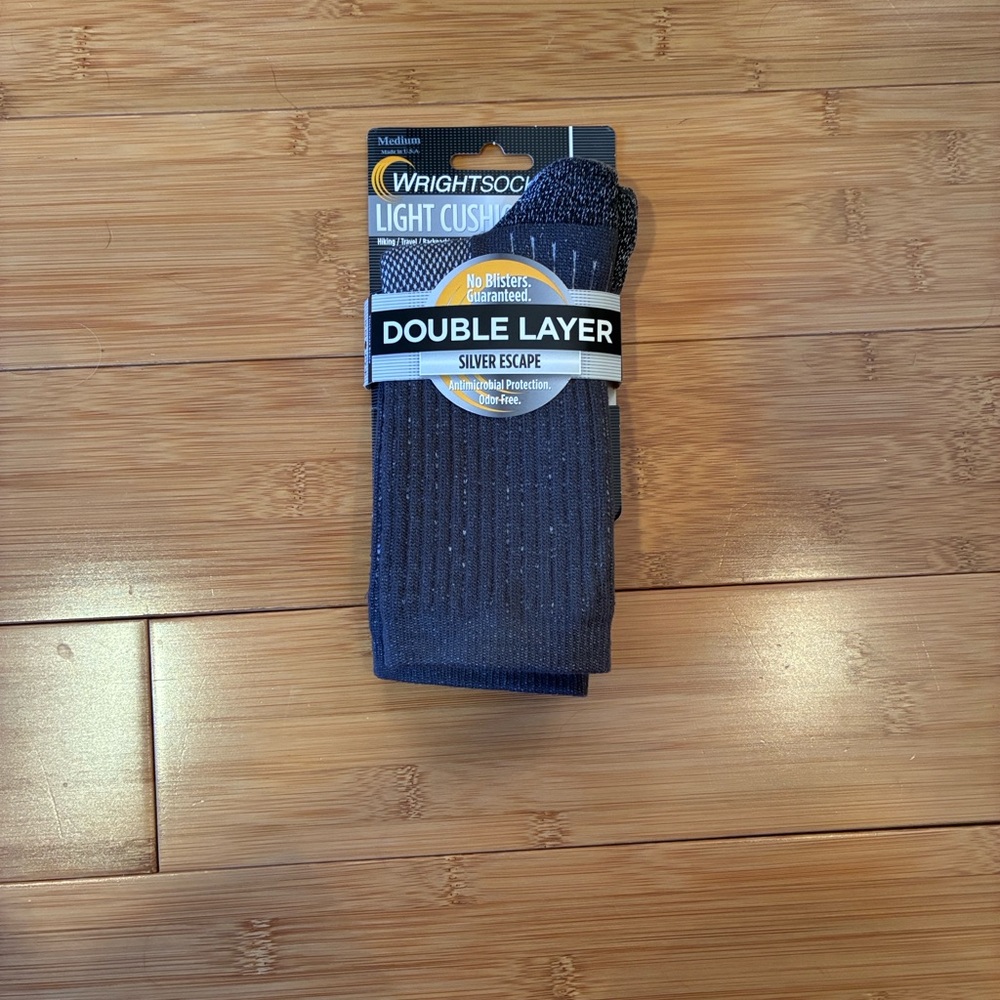 Double Layer Socks - WrightSock Medium Unisex